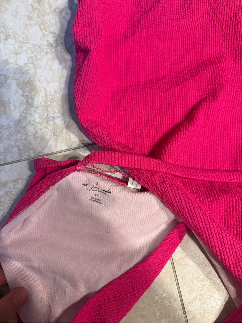 Urban outfitters Hot pink one piece